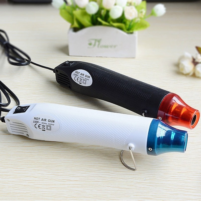 Heat Gun Small - ハンディホットエアガン、小型DIY加熱ツール、携帯電話メンテナンス用、熱収縮チューブ専用