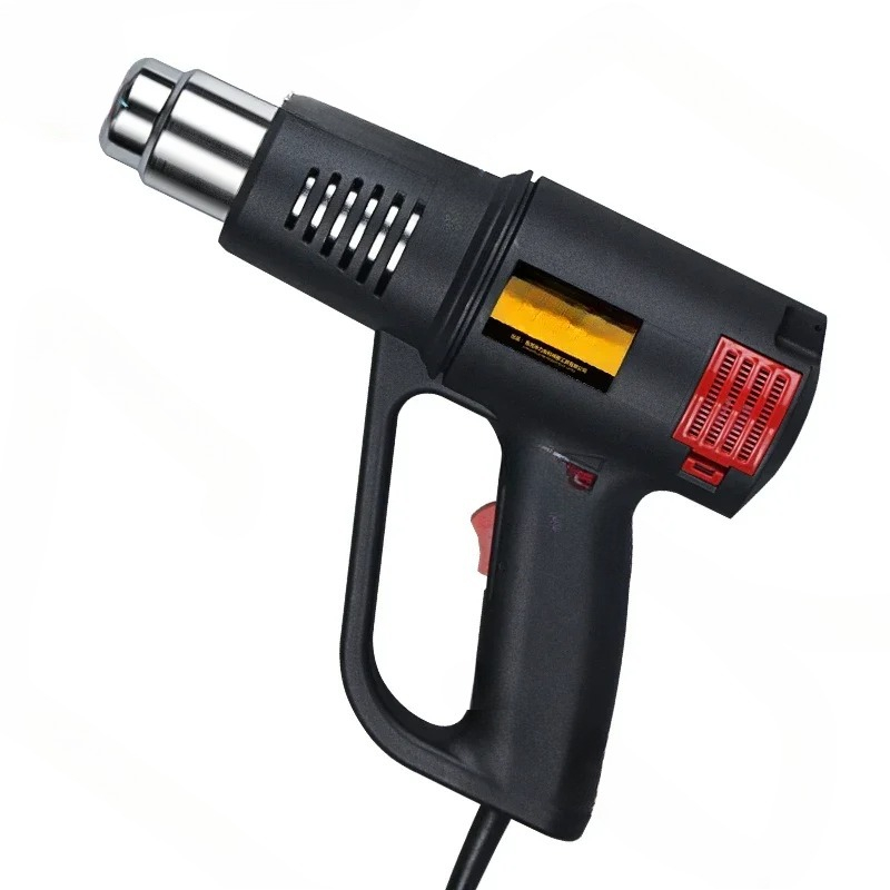 Heat Gun Small - 熱風ガン 美しい継ぎ目 車フィルム ベーキングガン 電気工業用小型加熱エアドライヤー 熱収縮フィルム