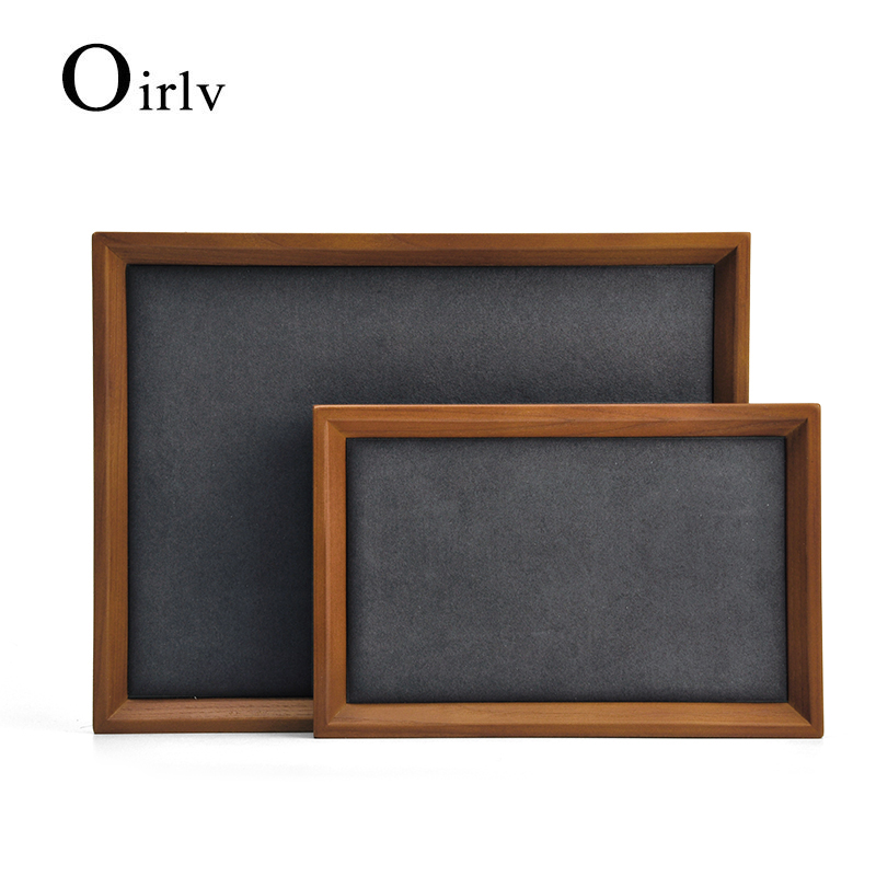 Wood Ring Blank - Oirlv-無垢材のジュエリーディスプレイ,積み重ね可能なトレイ,ネックレス,ブレスレット,リング,時計,引き出し,オーガナイザーショーケースホルダー