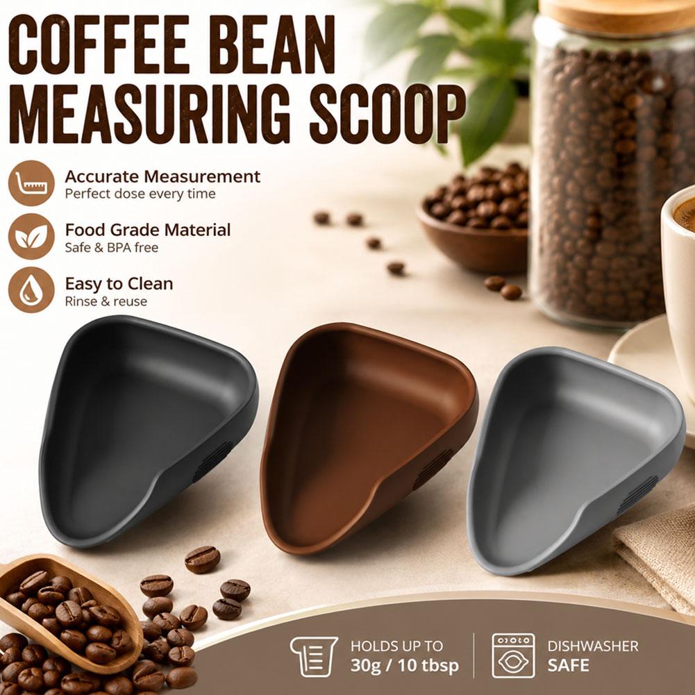 Mixing Cup Silicone - シリコーンコーヒー豆計量トレイエスプレッソ計量カップこぼれ防止注ぐ計量容器コーヒーバーアクセサリー用