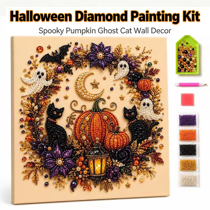 @ハロウィン ゴーストパールアートキット 大人用 DIYパー - Resin Craft For Beginners のレビューと価格
