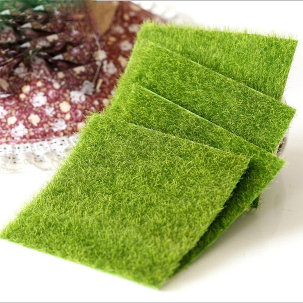 エコロジカル芝生装飾ガーデンオーナメント人工芝フェイクモスシ - Terrarium Moss Art のレビューと価格