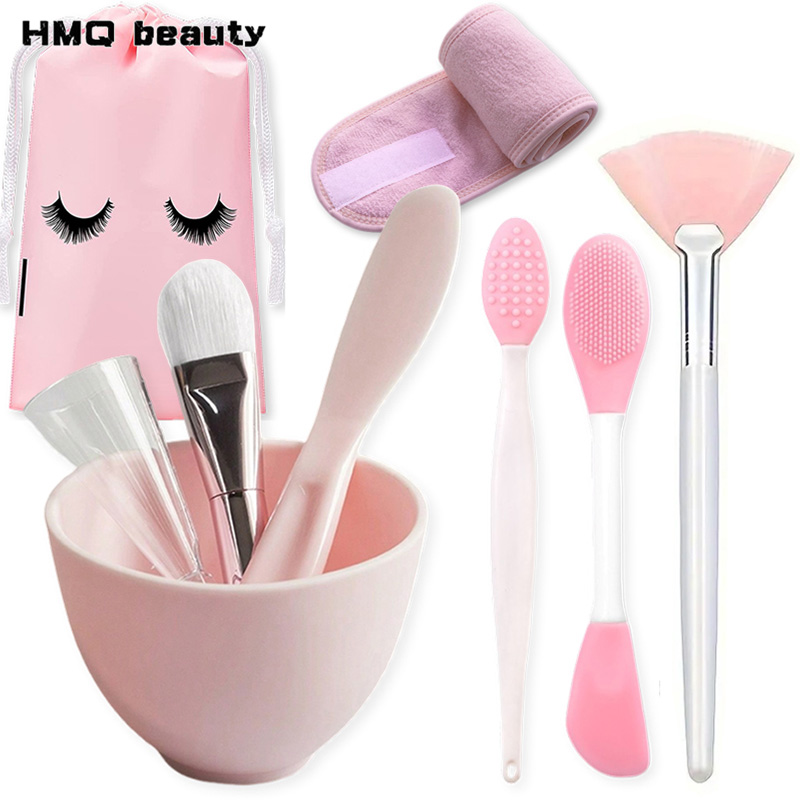 9個/セット シリコンフェイスマスクミキシングボウルセット  - Mixing Cup Silicone のレビューと価格