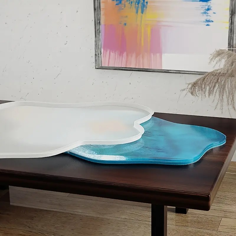 大型61cm不規則トレイエポキシ樹脂シリコンモールド ウェー - Resin Ocean Wave Mold のレビューと価格