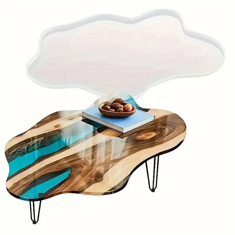 大型61cm不規則トレイエポキシ樹脂シリコンモールド ウェー - Resin Ocean Wave Mold のレビューと価格