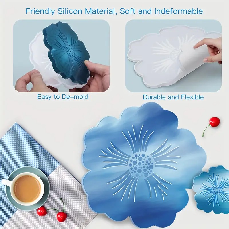 DIY桜型レジンモールド - カスタマイズ可能なジオードコー - Geode Mold Silicone のレビューと価格