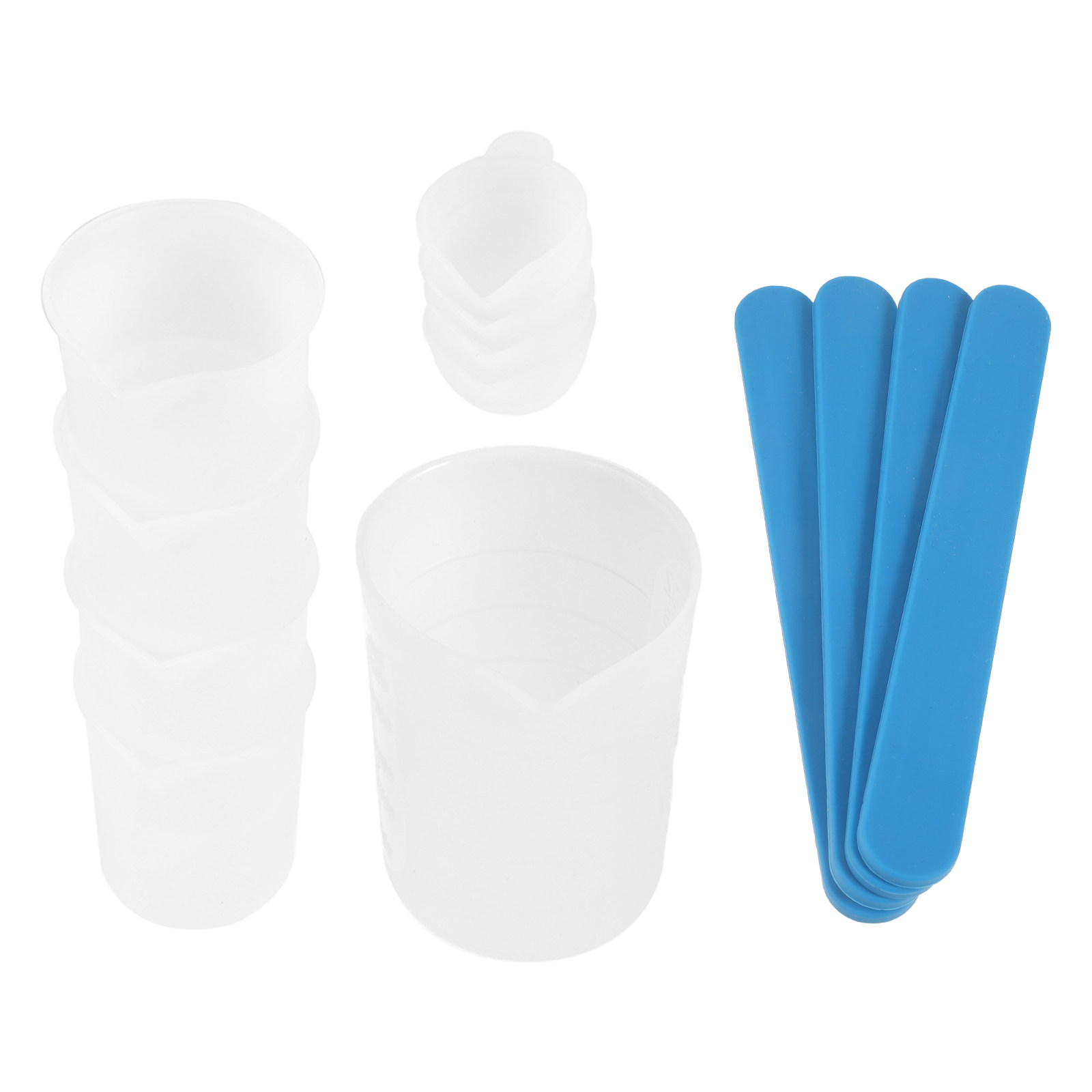 1 セットエポキシ混合カップツールキットシリコン計量カップ尖 - Mixing Cup Silicone のレビューと価格