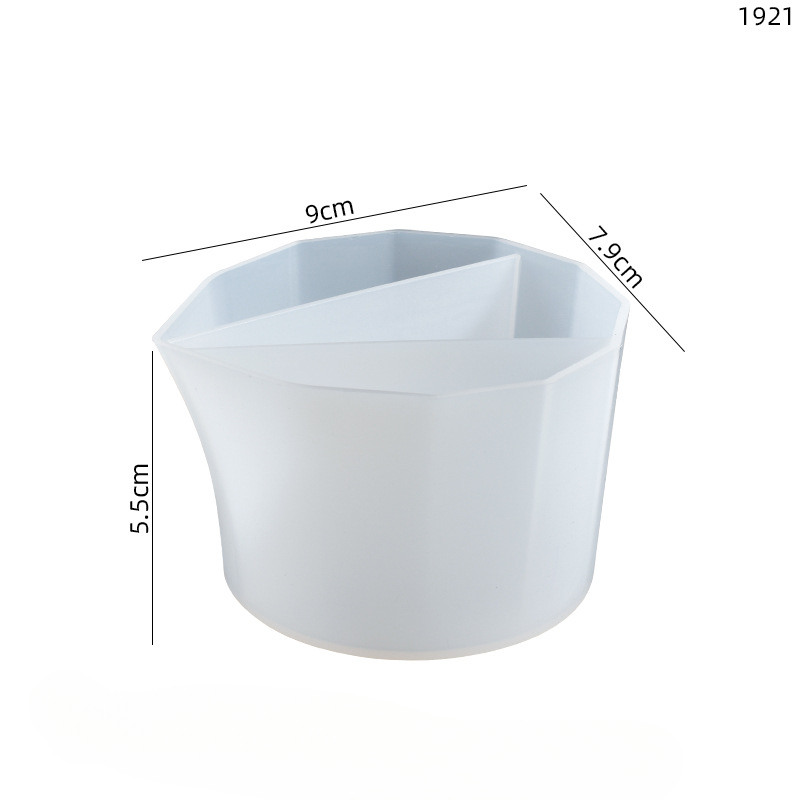 ペイントポーリング用分割カップ、流体アート、アクリル絵画用の - Mixing Cup Silicone のレビューと価格