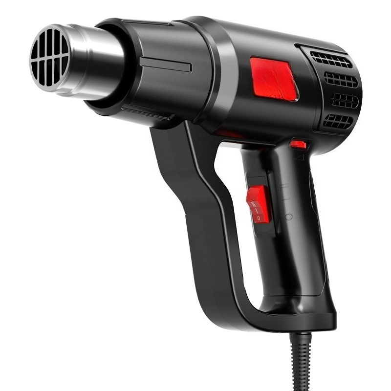電気デジタルヒートガン温度調節機能付きハイパワーフィルムシュ - Heat Gun Small のレビューと価格