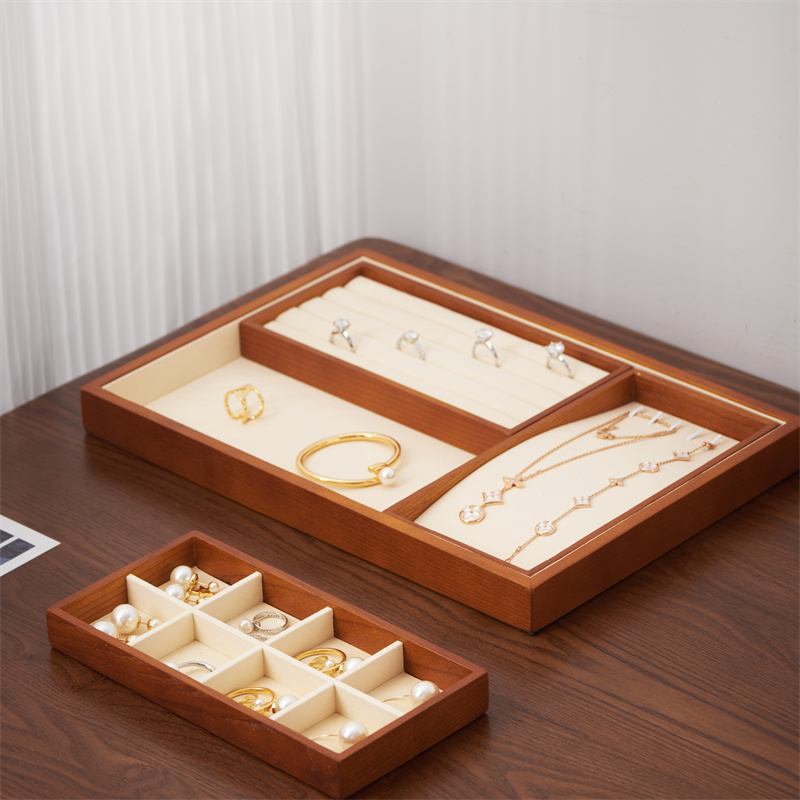 Oirlv-木製ジュエリーオーガナイザースタンド、リング、イ - Wood Ring Blank のレビューと価格