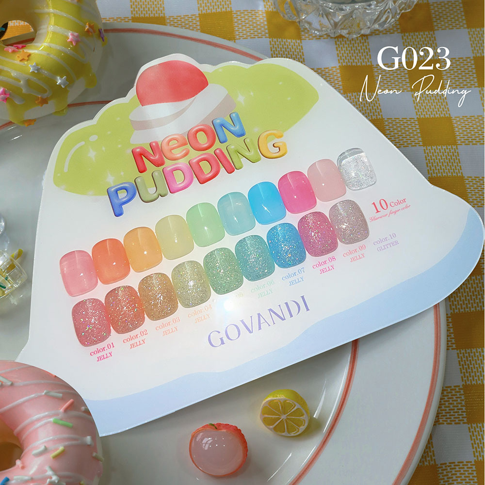 春夏10個入りアイスクリームジェルネイルポリッシュセットソー - Resin Glitter Pack のレビューと価格