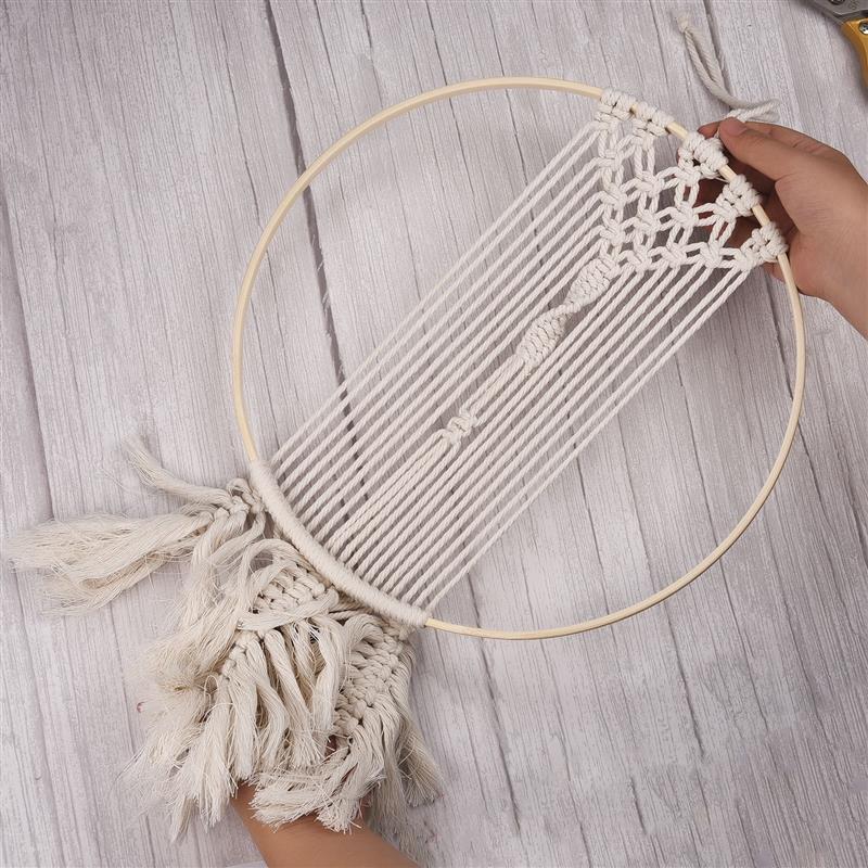 1/5個8-33センチメートル木製のdiy手作りキャッチャー - Wood Ring Blank のレビューと価格